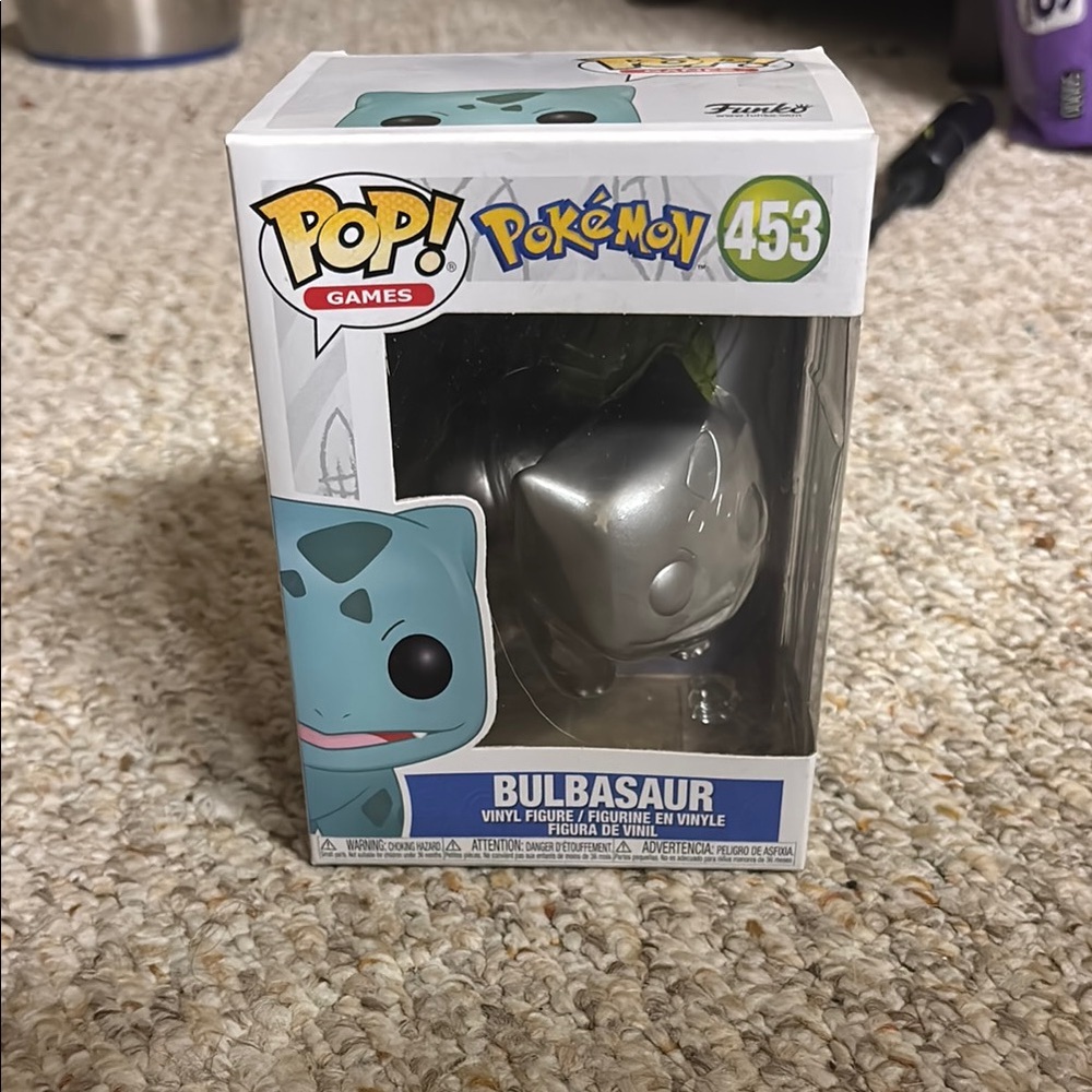 Funko Pokémon Silver Bulbasaur Vinyl Figure